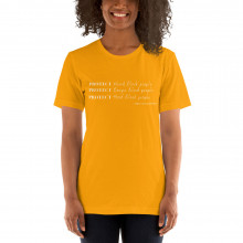 Protect All Black People Unisex Shirt (White)